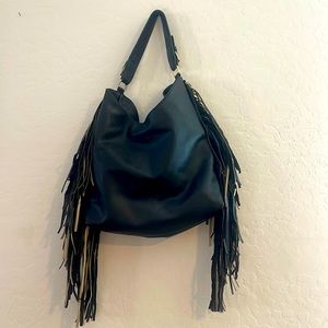 Fringe purse